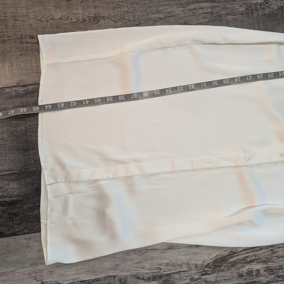 Club L London Crisp White Shirt Dress Size Large - Picture 6 of 7